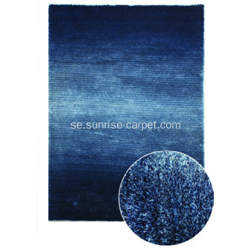 Polyester Silk Shaggy med Loop Carpet